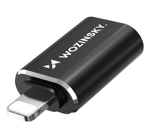 Wozinsky Adapter Lightning USB-A OTG czarny WALA-01 - 1487912 - zdjęcie 2